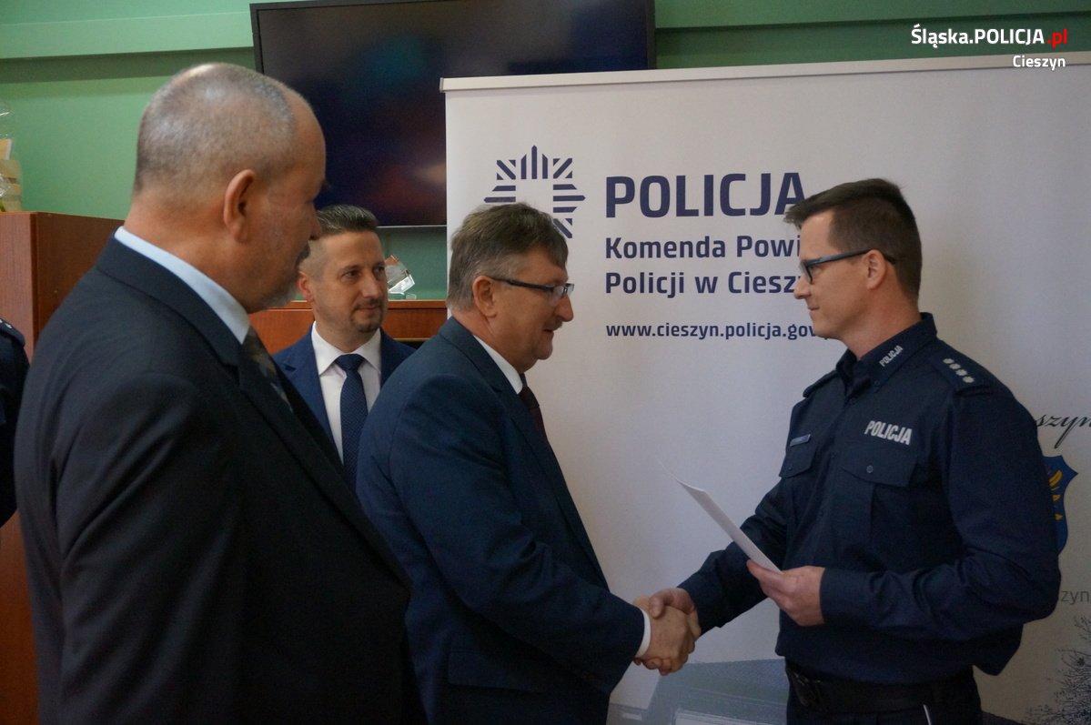 Nowy Komendant Komisariatu Policji W Skoczowie Wiadomości Komenda Powiatowa Policji W Cieszynie 4482