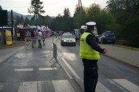 Policjanci zabezpieczają Puchar Świata w skokach narciarskich