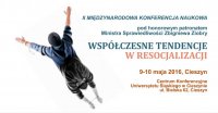 plakat konferencji Współczesne tendencje w resocjalizacji