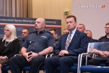 spotkanie policjantów z ministrem w siedzibie MSWIA w sprawie programu Dzielnicowy bliżej nas