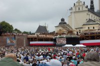 zabezpieczenie wizyty Papieża w Częstochowie