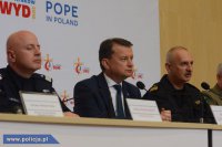 Minister Mariusz Błaszczak o zabezpieczeniu ŚDM: To była dobrze wykonana praca - konferencja prasowa