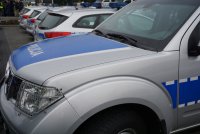 policjanci podczas ćwiczeń w Marklowicach Górnych