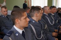 uroczystości święta policji w sali sesyjnej starostwa powiatu cieszyńskiego