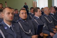 uroczystości święta policji w sali sesyjnej starostwa powiatu cieszyńskiego