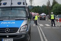 Policyjne zabezpieczenie Pucharu Świata w skokach narciarskich w Wiśle