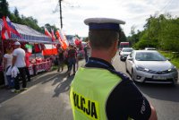 Policyjne zabezpieczenie Pucharu Świata w skokach narciarskich w Wiśle