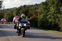 policjanci na trasie tour de pologne