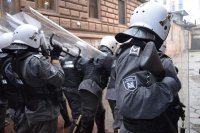 policjanci, straż pożarna i służba więzienna wzięły udział w ćwiczeniach