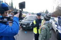 Policyjne zabezpieczenie inauguracji PŚ w skokach narciarskich