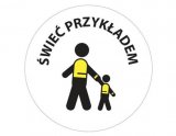 logo akcji noś odblaski-świeć przykładem