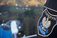 policyjne zabezpieczenia Pucharu Świata w skokach narciarskich w Wiśle