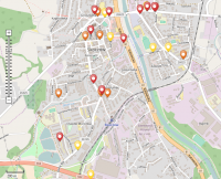 wykaz miejsc niebezpiecznych dla pieszych na terenie powiatu cieszyńskiego