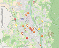 wykaz miejsc niebezpiecznych dla pieszych na terenie powiatu cieszyńskiego