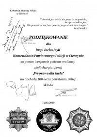 podziękowania