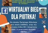 grafika- napis wirtualny bieg dla Piotrka