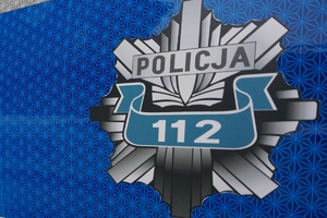grafika-policyjna gwiazda z numerem 112