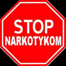 znak STOP narkotykom