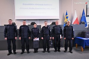 zdjęcia z konkursu, policjanci w trakcie czynności służbowych