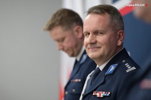 I Zastępca Komendanta Wojewódzkiego Policji  w Katowicach inspektor Artur Bednarek
