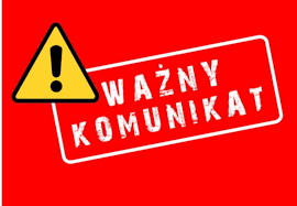 napis uwaga ważny komunikat!