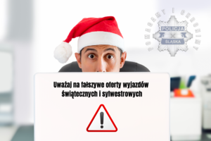 zdjęcie, mężczyzna z czapką mikołaja na głowie