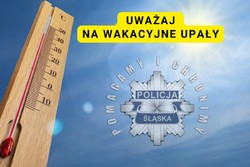 grafika z termometrem i słońcem