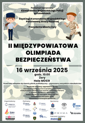 plakat promujący wydarzenie , opis w tekście