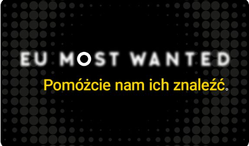 napis EU most wanted