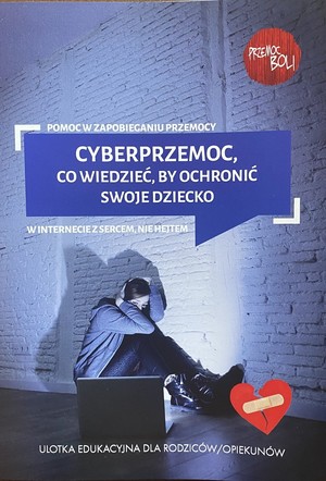 zdjęcie ulotki informującej o hejcie