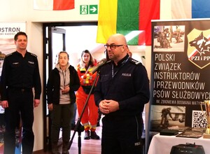 przemawia Komendant Zajda