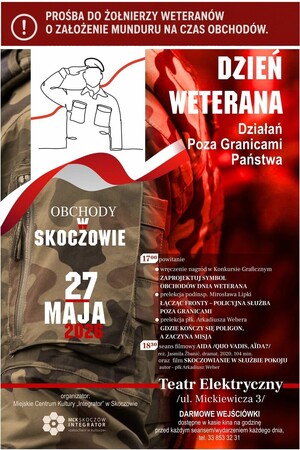 plakat promujący wydarzenie-informacje ujęte w tekscie